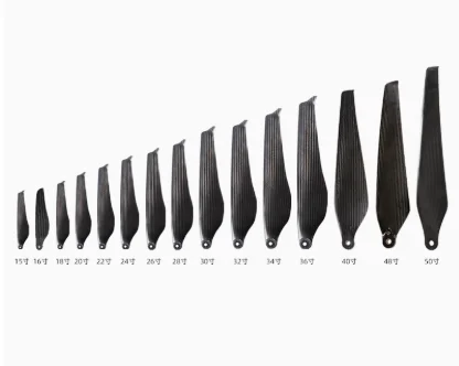 15 18 20 22 24 26 28 30 32 34 36 40 48 50 inch Carbon Fiber Folding Propeller CCW/CW 15X5 32X10.5 40132 prop Paddle blade Plant