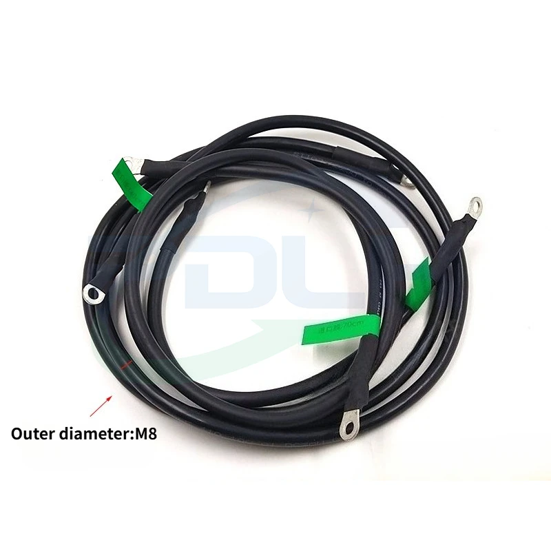 1PCS M8 M6 Conductive Cable Electrode Wire Ground Wire Connection Cable for Wire EDM Machine Parts In Stock