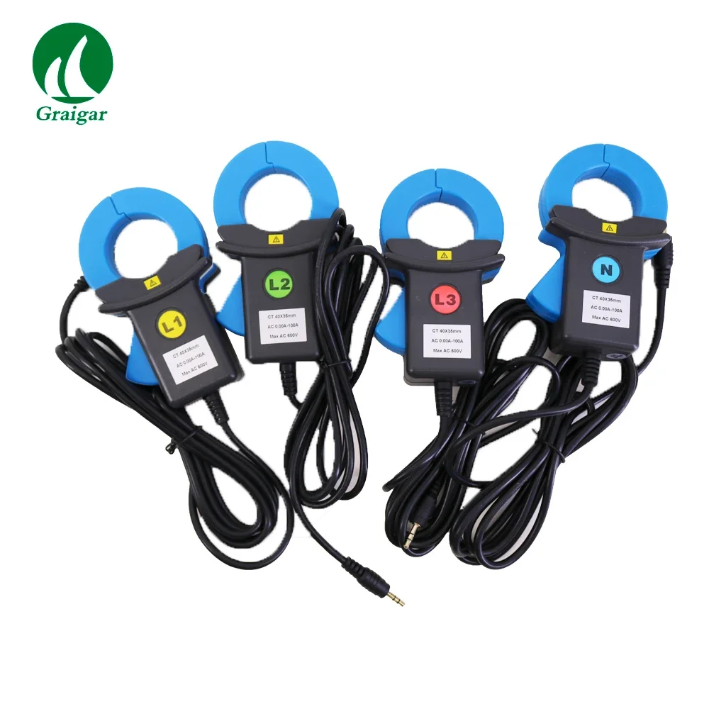 

2026 ETRC300F Flexible CTs Digital Power Quality Multi-functional 3 Phase Energy Analyzer 1.0V~2000V