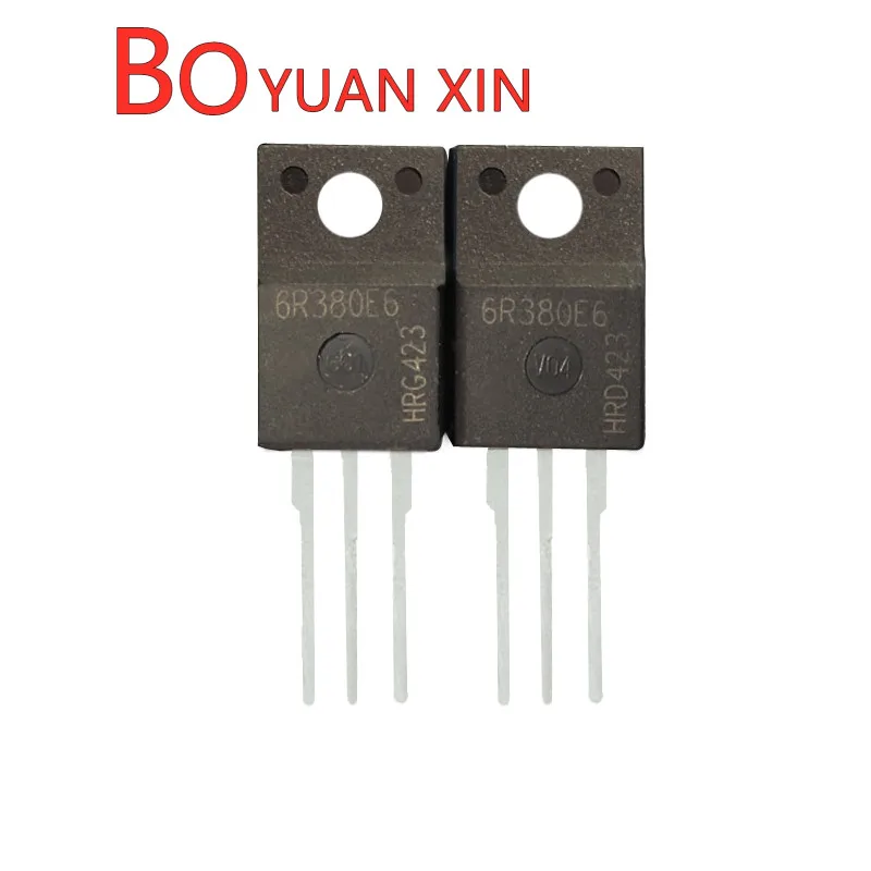 

1-5pcs New original IPA60R380E6 6R380E6 6R380C6 MOSFET TO220F 650V 30A Inline transistor