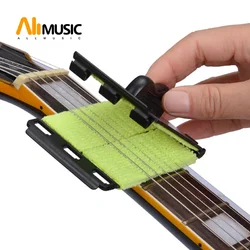 Electric Guitar Bass Strings Scrubber Fingerboard Rub Cleaning Tool Maintenance Care Bass Cleaner Guitar Accessorie