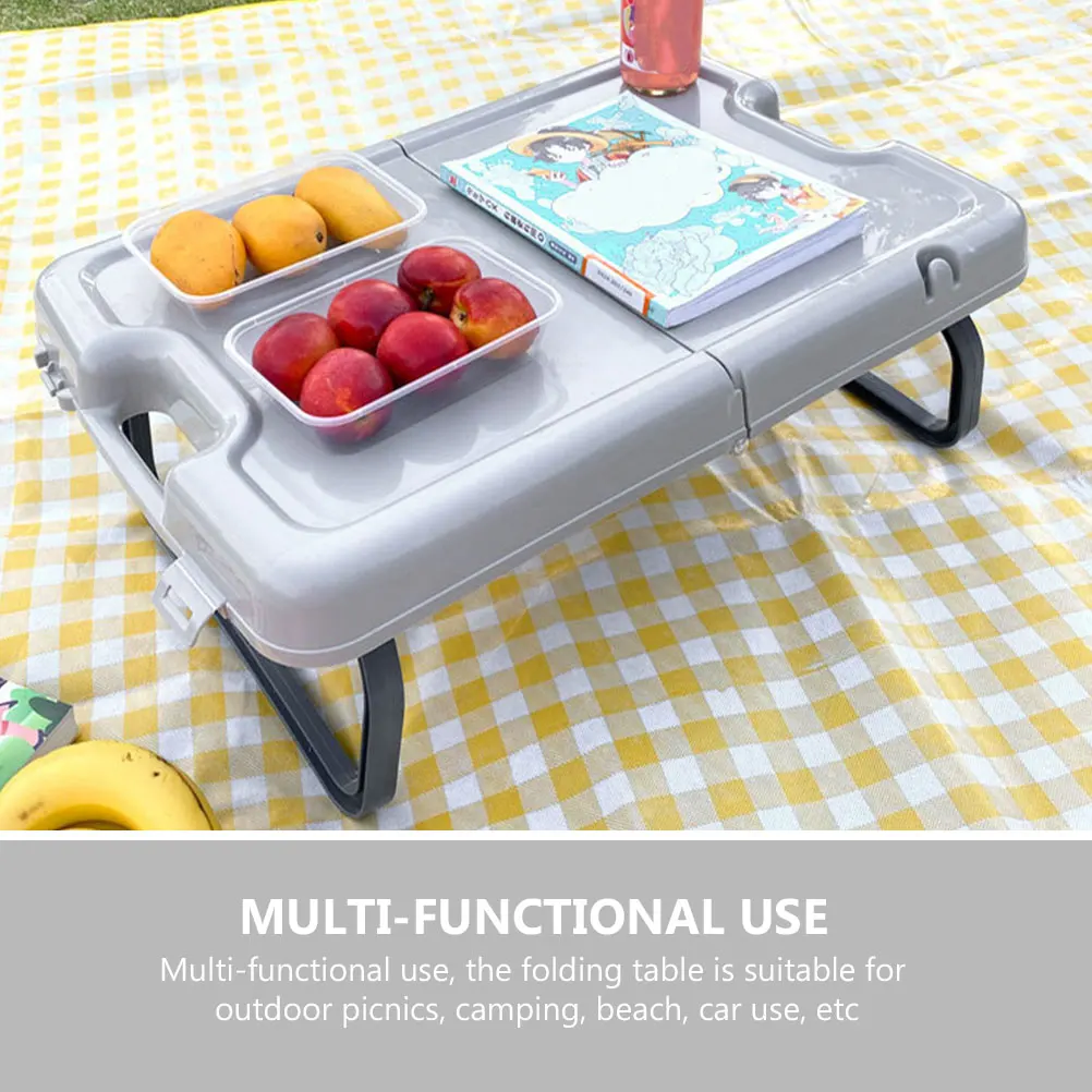

Outdoor Folding Table Compact Portable Tables for Outdoors Small Camping Picnic
