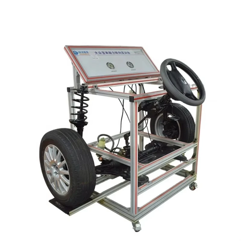 Educational equipment emulator steering system trainer school educational equipment wooden box