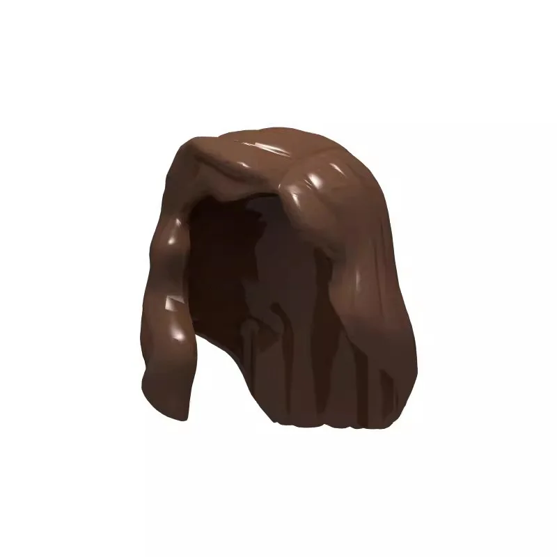 

[54 шт.] [50 г] Модель 85974 Длинные, кудрявые, волнистые волосы для женщин, детский конструктор STEM, игрушка для самостоятельной сборки, подарки для участников сообщества MOC-творителей