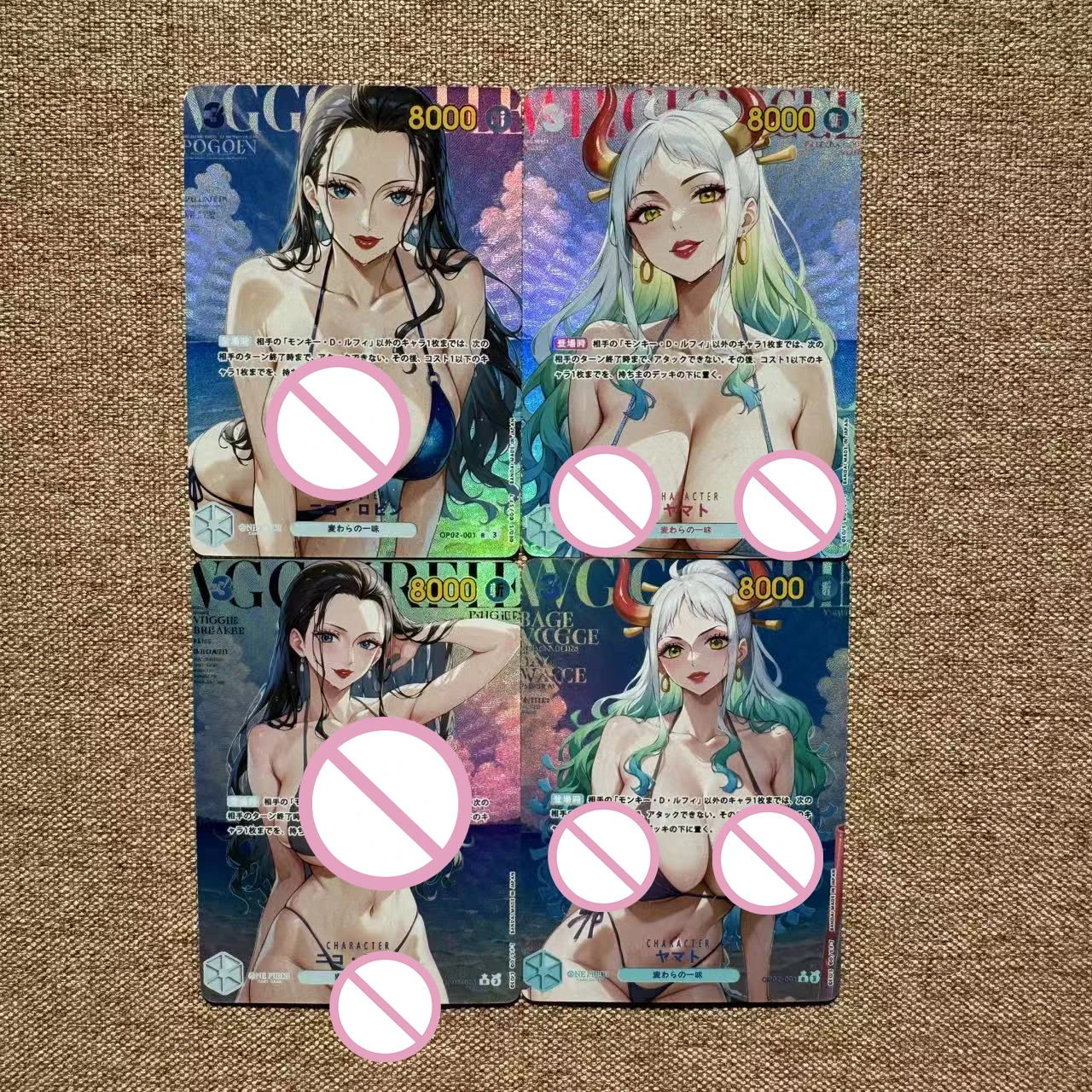 

Коллекционная флеш-карта DIY с подписью персонажей One Piece: Ямато, Нами. Аниме-карточка ручной работы, подарок.