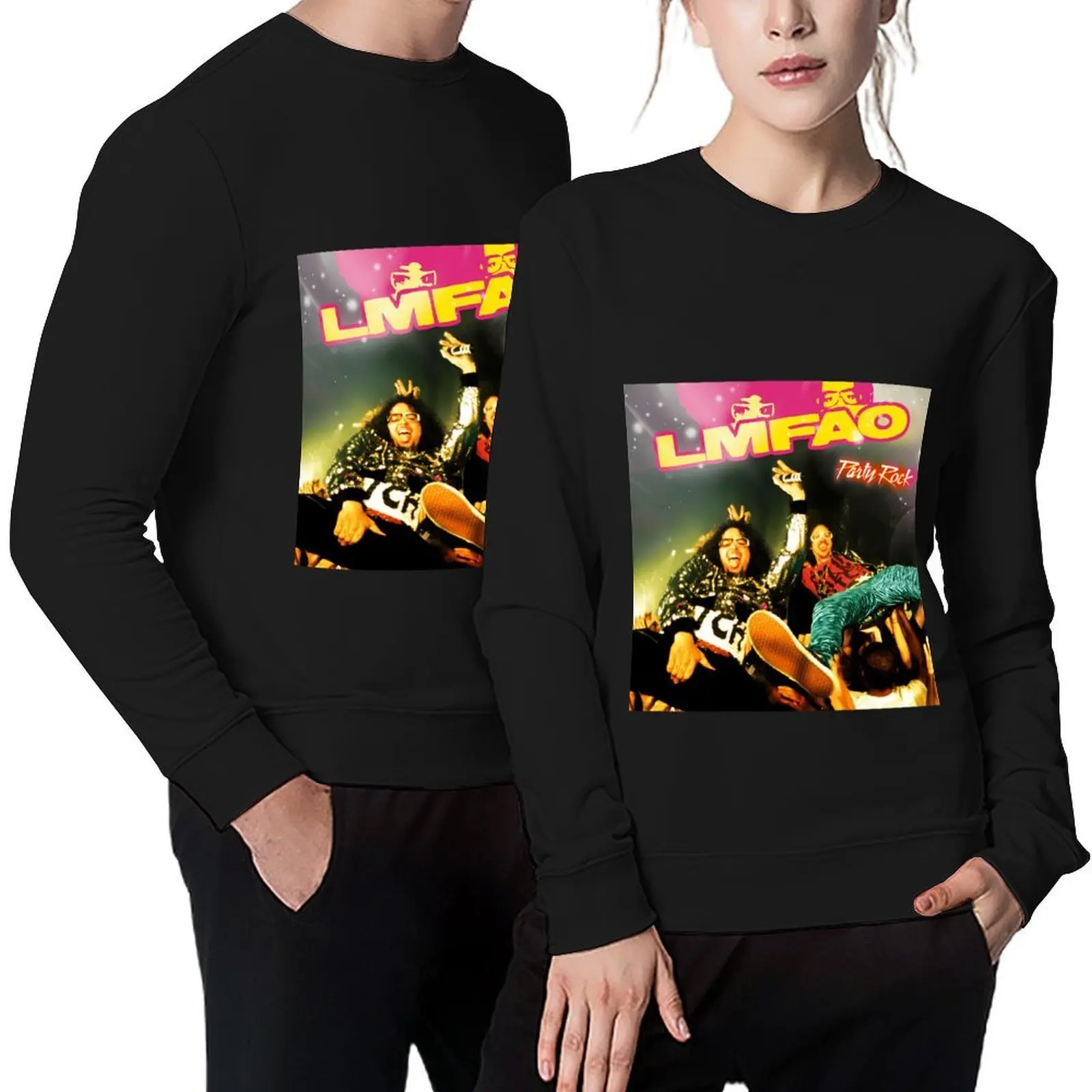 

Logo Band LMFAO Music Product Pullover mens designer clothes men's winter sweater men wear autumn new products new sweatshirt