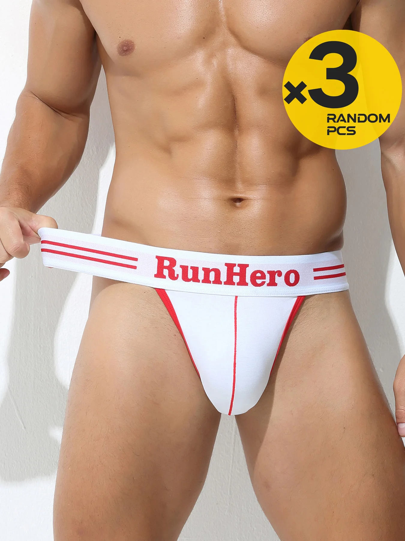 

Летние мужские стринги с низкой талией, мужские трусы с Т-образной спинкой, повседневные трусы с низкой талией для повседневного использования, мужские сексуальные спортивные трусы-трусы 2/3/4 шт. S-XL