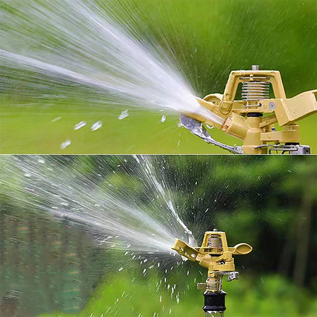 Garden Rotating Rocker Impact Sprinkler 1/2\