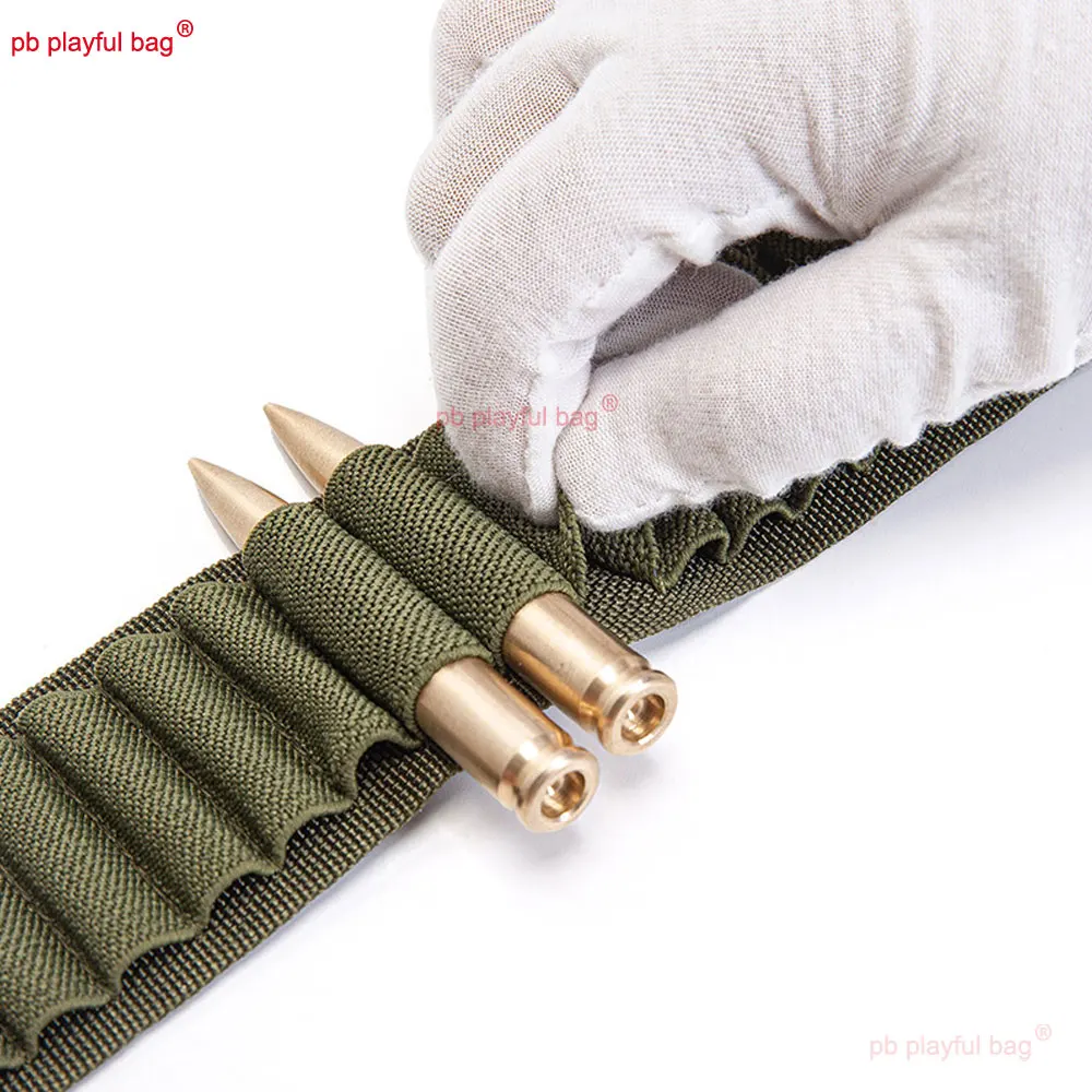 Outdoor Sports 50 Hole Waist Belt 5.56 Bullet Belt Tactical Equipment CS Game Toy Accessories Nylon Waist Belt QG560