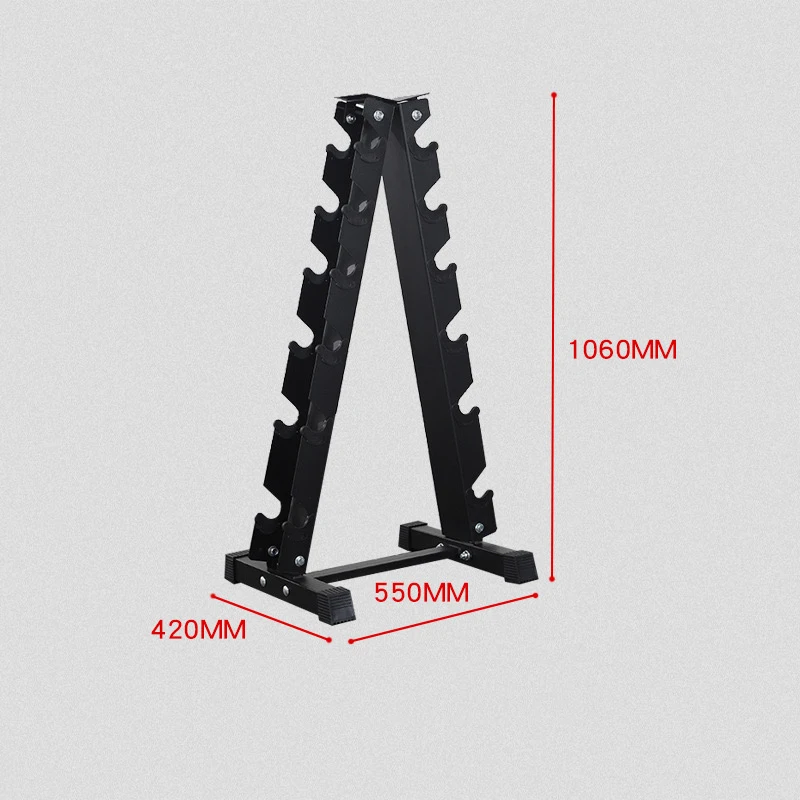 6 Pairs Of Dumbbells With Stand, 2.5KG*2+5KG*2+7.5KG*2+10KG*2+12.5KG*2+15KG*2=105KG Dumbbells+ Stand Door To Door Seller Pay Tax