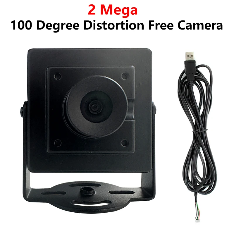 100 Degree USB Camera 2 Mega Camera 1080 30fps Driver Free,Distortion Free Facial Recognition Visual Module Industrial Camera