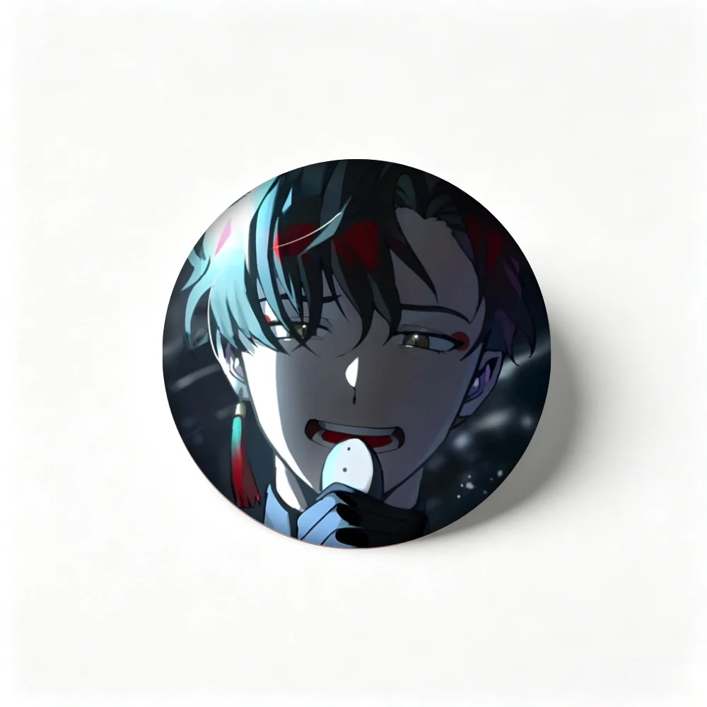 Anime Pins Alien Stage Mizi Badge, Tinplate Brooch, Breastpin for Backpack Clothes Gifts