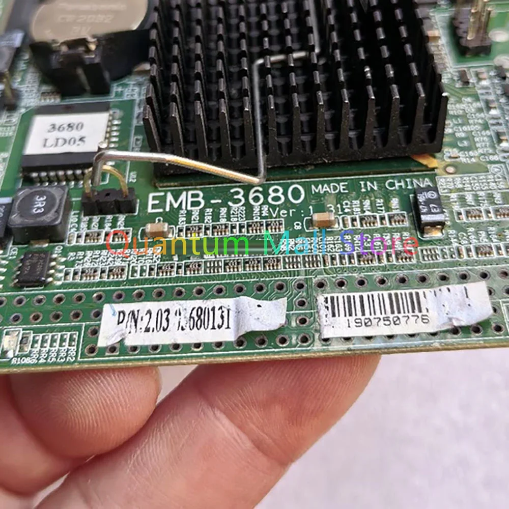 Computer industrial control motherboard EMB-3680 ver: 1.31