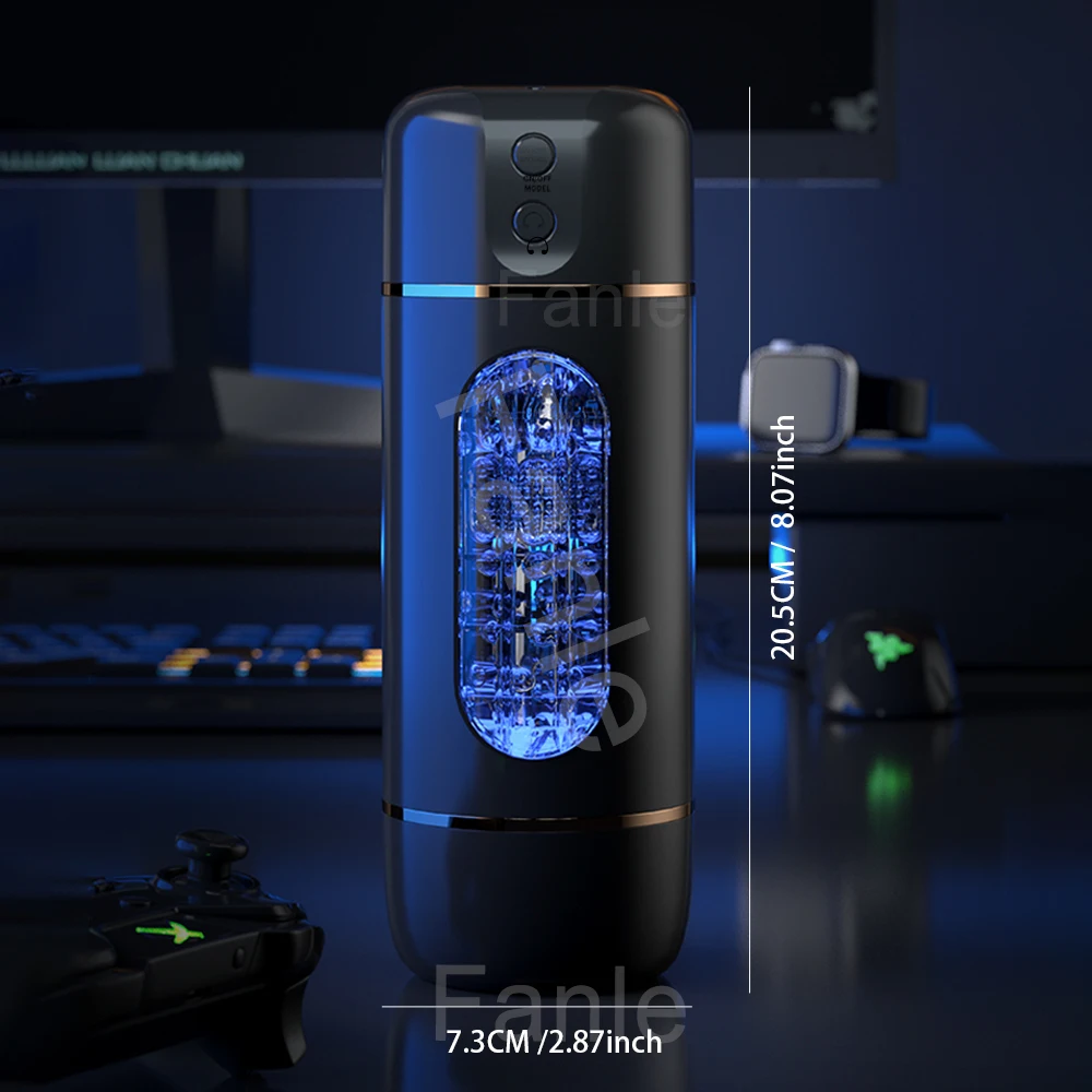 Male Automatic Masturbator Cup Powerful Vibration Vagina Control Pocket Pussy Blowjob Penis Real For Men Adult Sex Machine Toy