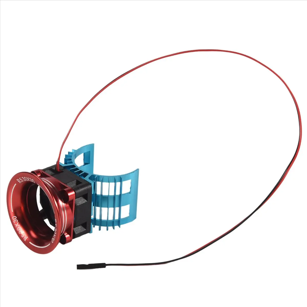 【STOCK】Motor Heatsink Cover+Cooling Fan for A959-B 144001 124019 1/8 1/10 RC Car 540 550 3650 Size Motor Heat Sink