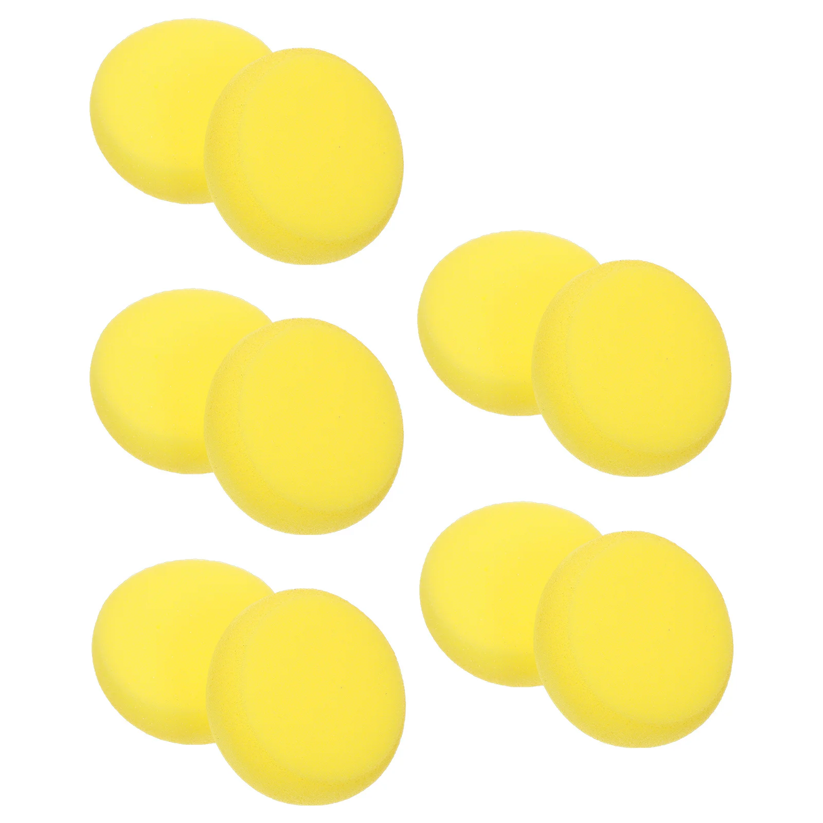 ฟองน้ำระบายสีสำหรับเด็ก 10 ชิ้น ฟองน้ำทรงกลมคุณภาพพรีเมียม สำหรับแปรงศิลปะ ฟองน้ำวาดเขียน และอุปกรณ์ DIY สำหรับงานกราฟฟิตี ใช้กับสีน้ำ