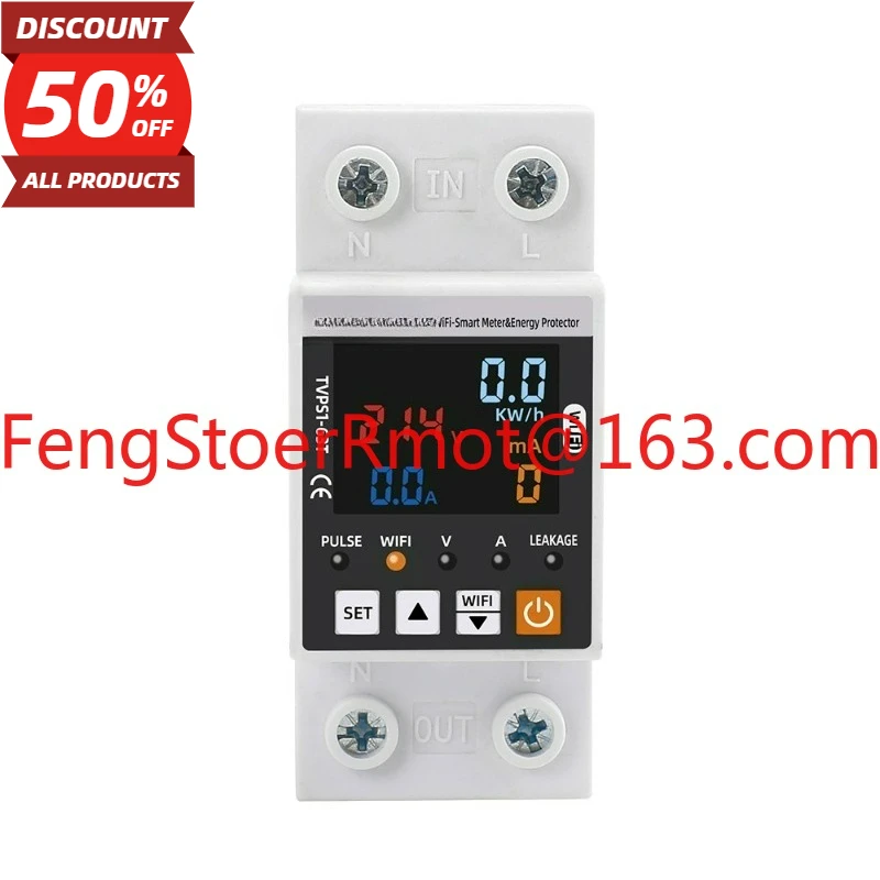 WIFI remote control over voltage limit viewership of automatic reclosing power supply protection