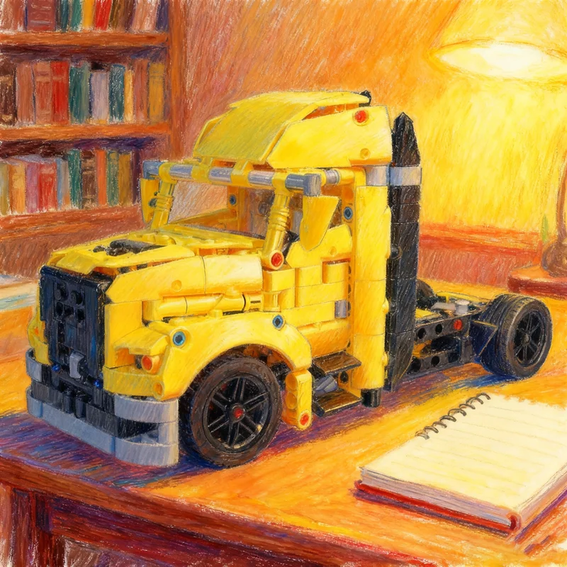 

638pcs MOC Alternate Model Western Star Technical Building Blocks Festival Gift Architecture Creative Idea Education Toy