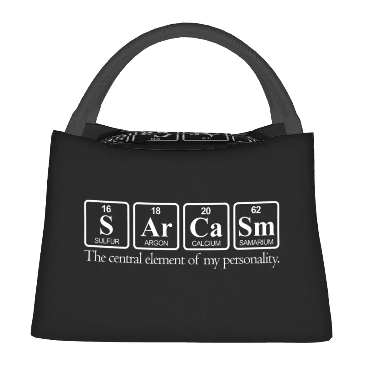 Science Chemistry Print Lunch Bag Fashion Outdoor Picnic Lunch Box For Women Casual Print Tote Food Bags Oxford Cooler Bag