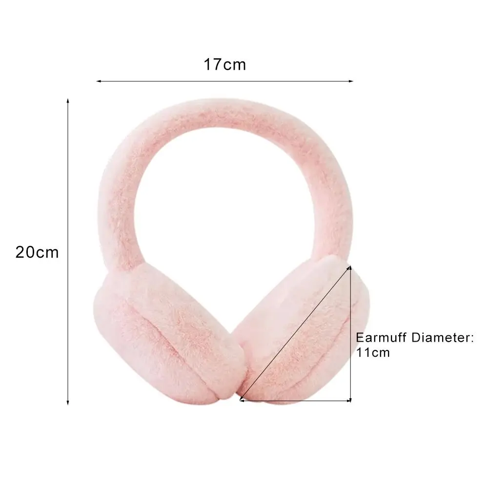 Fahion Winter Warm Earmuffs Soft Plush Ear Warmer for Women Men Earflap Outdoor Cold Protection Ear-Muffs