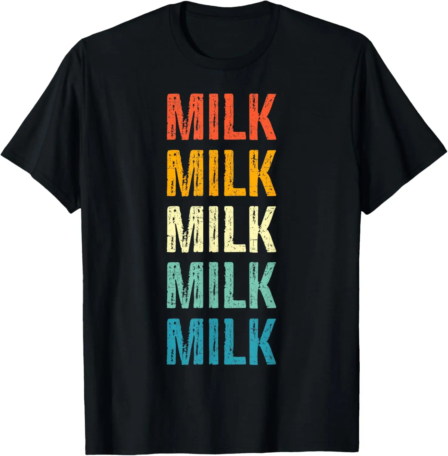 

Milk Retro Vintage T-Shirt