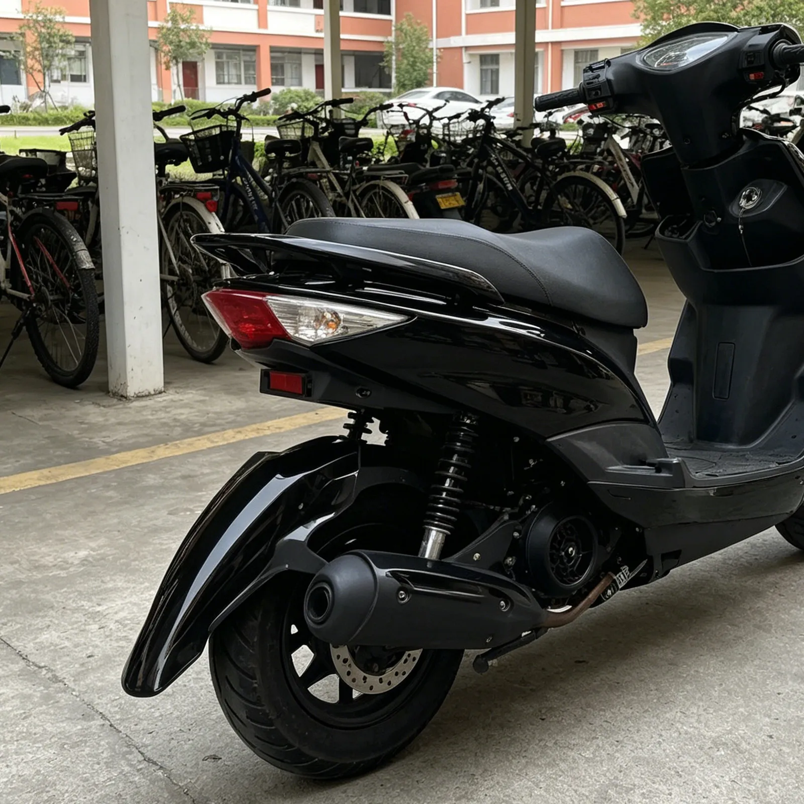 Motorcycle Front Fender Mudguard Electric Splash Guard Screws Washers Included Lightweight Waterproof Mud Flap Front Motorbike