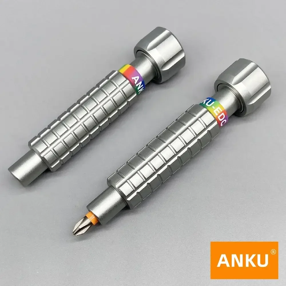 Metall-Schraubendreher-Set 6,35mm EDC-Werkzeug Mini-Schraubendreher 1/4'' Aufsatzkopf-Griff Multifunktionale Schraubendreher Reparaturwerkzeuge – Detail 6