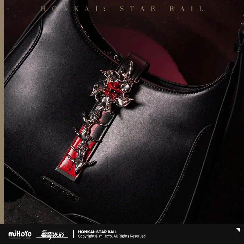 Presale Honkai: Star Rail Official Merchandise Acheron Raiden Bosenmori Mei Theme Saddle Bag Ship in 2025.01 Please Extend Time