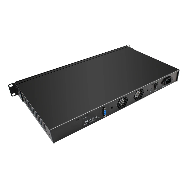 IKuaiOS Rackmount Network Appliance N100 4x2.5G Ethernet for Firewall Router Compatible with Pfsense Mikrotik Debian 1264NP-4L