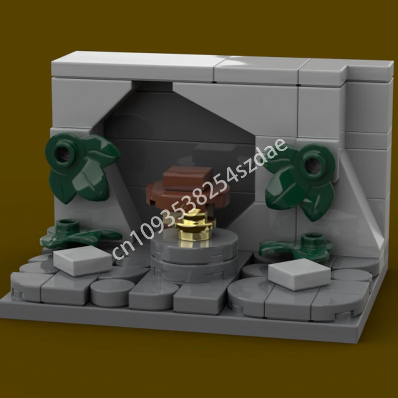 

213pcs MOC Raiders of the Lost Ark Micro Movie Scenes Building Blocks Construction creative Solve the problem up Constructing