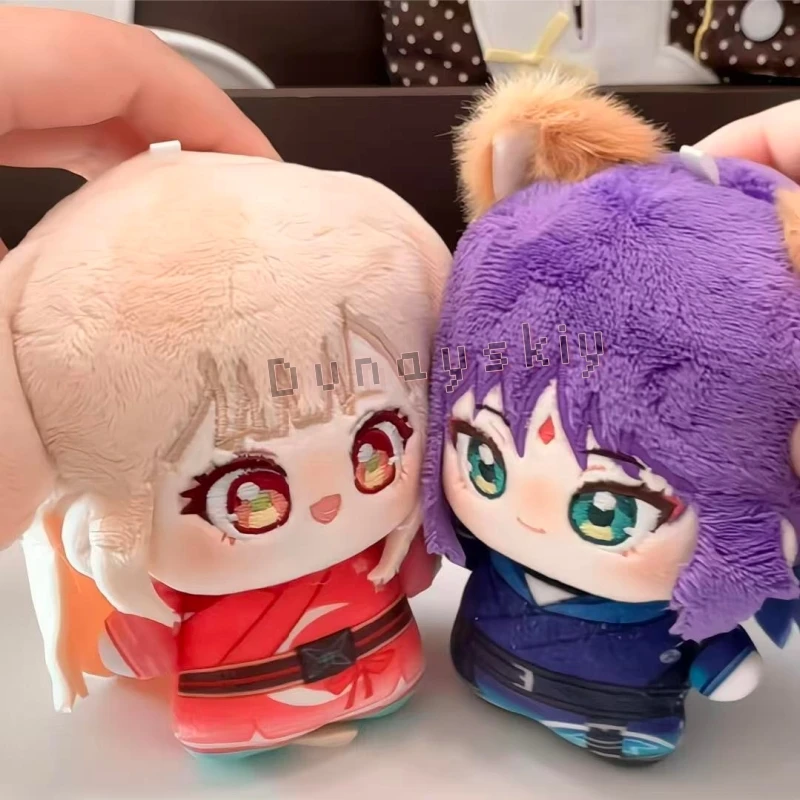 

Anime Cosmic Princess Kaguya! Mini Plush Kaguya Iroha Sakayori Theme Fanmade 10cm Printed Body Figure Cute Soft Plush Cosplay