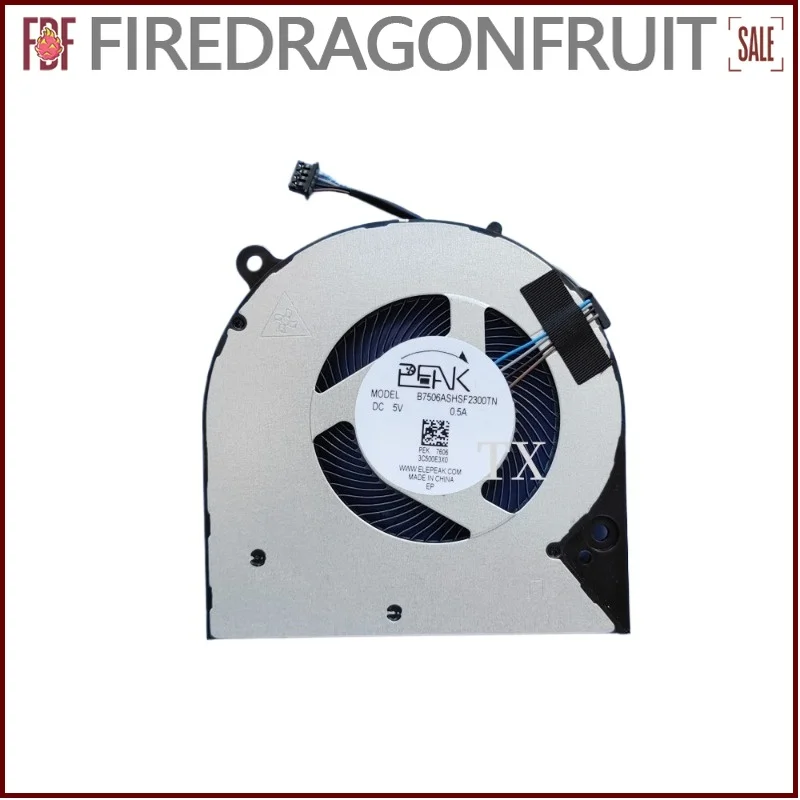 Replacement CPU Cooling Fan For HP 14S CF CK CM CR 14Q DP DK CS Notebook TPN I130 I131 I132 I135 Repair Part