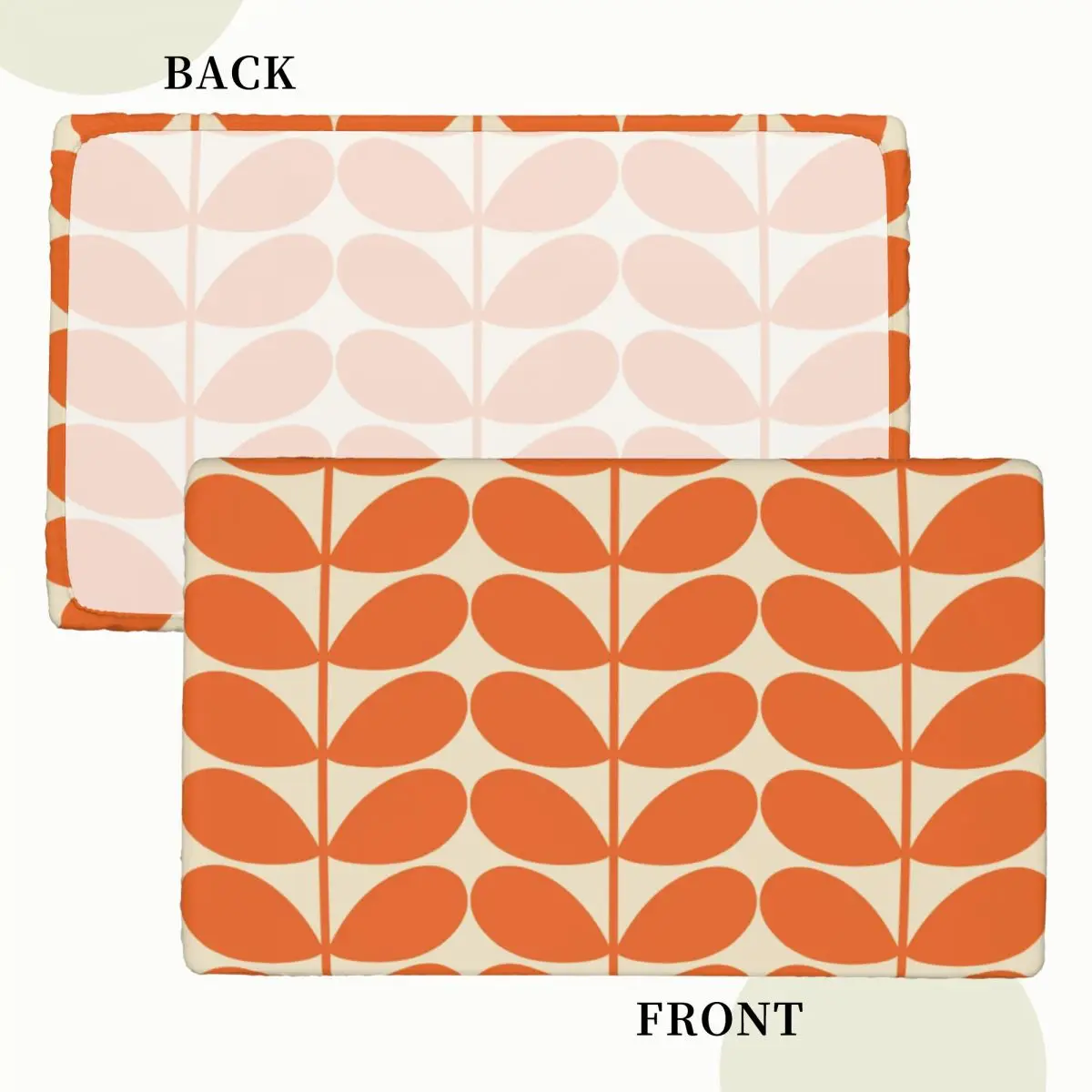 Custom Rectangular Waterproof Oil-Proof Print Flower Orla Kiely Tablecloth Table Covers 4FT Fit Table Cloth