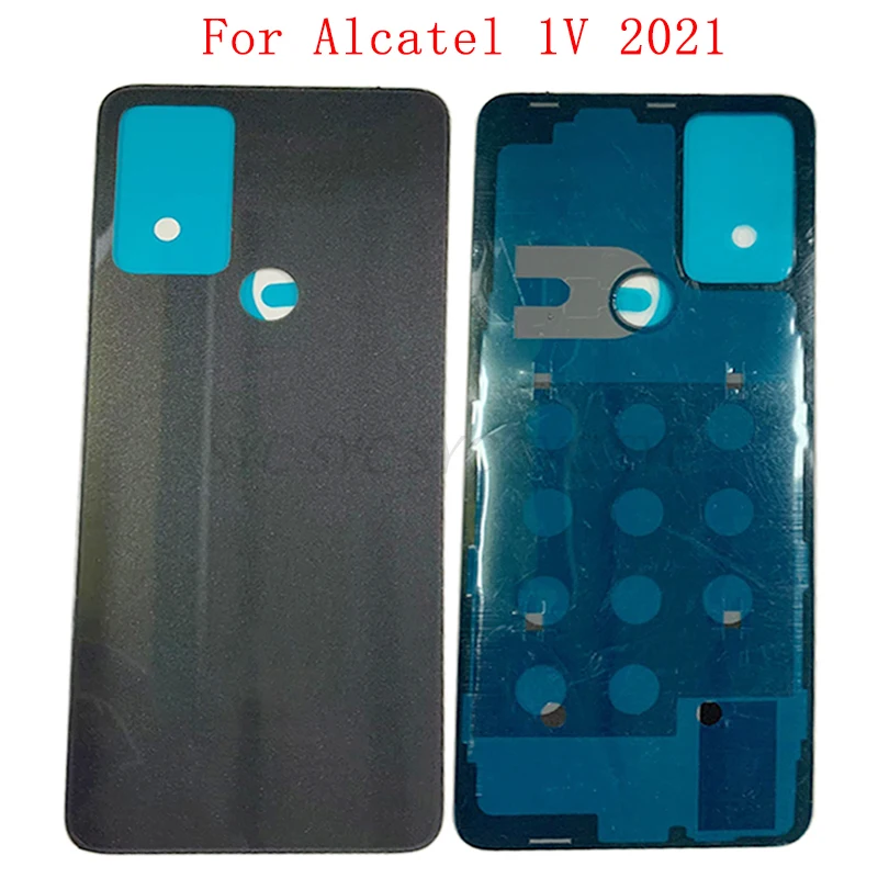 

Battery Cover Rear Door Case Housing For Alcatel 1V 2021 6002 Back Cover with Logo Repair Parts