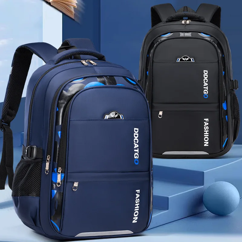 Kids backpack Primary children School Bags For Boys large orthopedic Backpack Waterproof Schoolbag big Book Bag mochila infantil