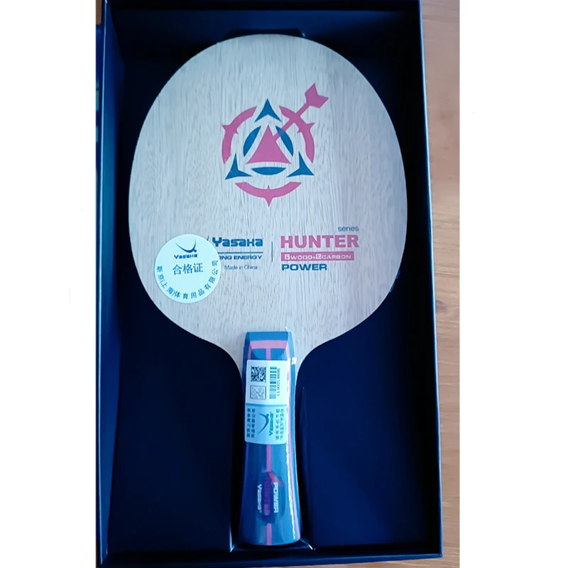 

YASAKA Hunters Provincial Team Специальная поставка Лезвие для настольного тенниса Скорость Профессиональная летучая мышь для пинг-понга из углеродного волокна