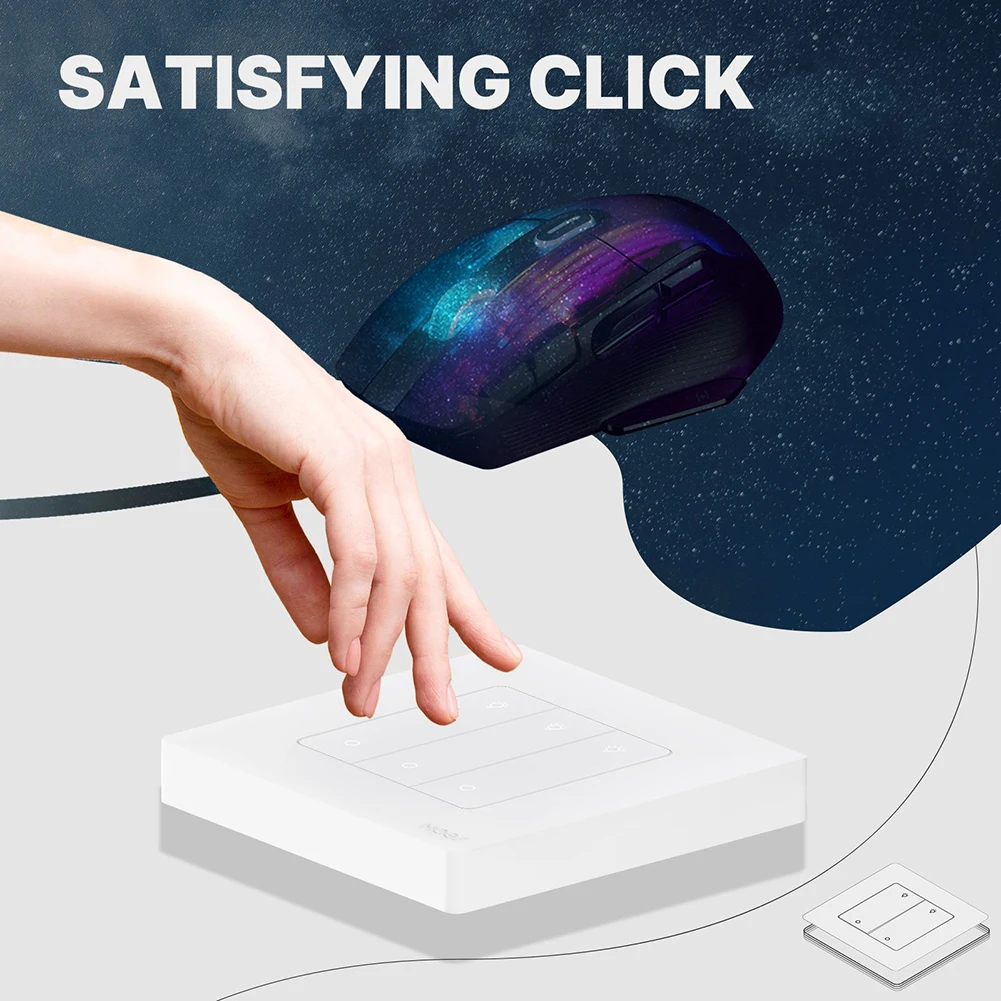 

13 Gang For Zigbee Light Dimmer Switch with APP Operation Supports Timing Function and Voice Assistant for Smart Home Lighting