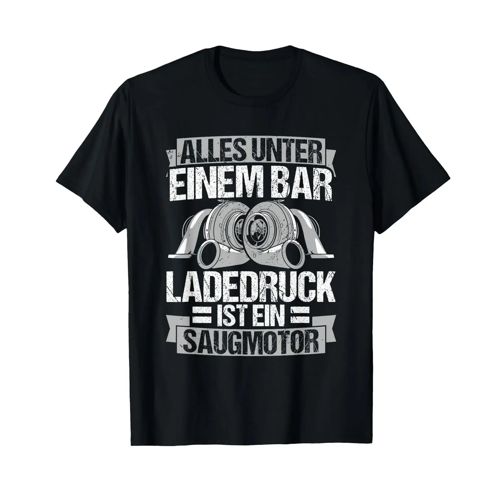 Under a Bar Loading Pressure Suction Motor Turbo Tuning Tuner T Shirt vintage Washed fashion Casual streetwear Slightly