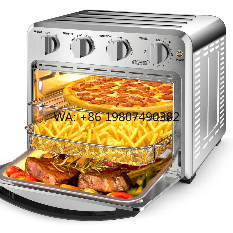 Large Capacity 26L Oil Free Air Fryer Oven, Multifunctional Electric Cooking Machine,  Kitchen Multi Oven Equipment