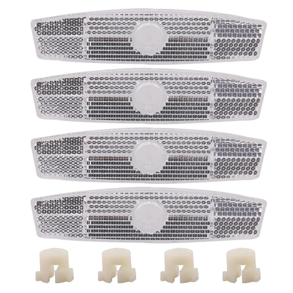 1-8PCS Bike Spoke Reflector Bicycle Wheel Reflective Strips Clip Safety Warning Spoke Reflector MTB Bicycle Wheel Rim Reflective