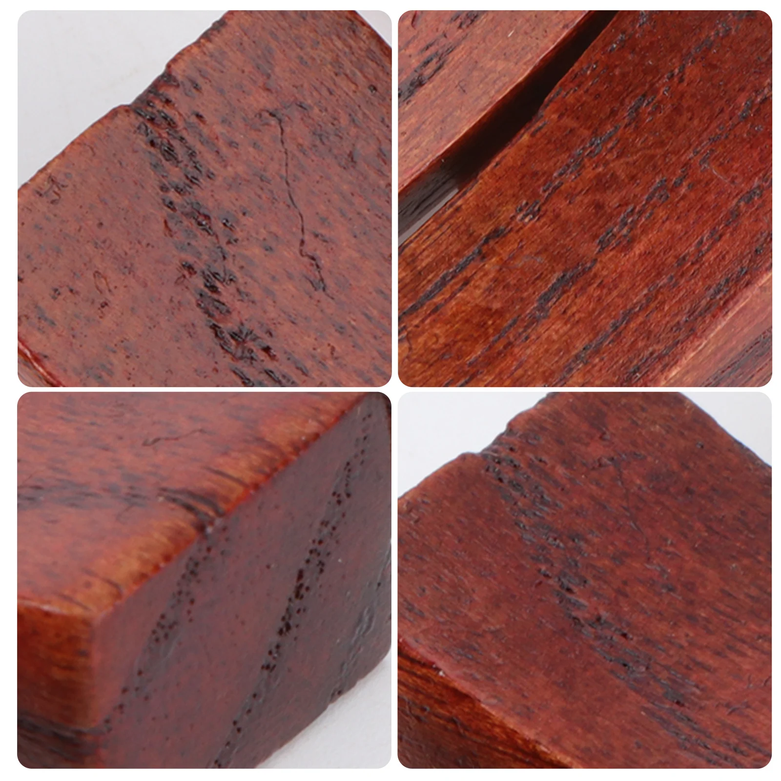 

6Pcs Wooden Chopstick Holder Pillow Shape Rest Stand Dining Chopsticks Spoon Fork Tableware Rack Original Color