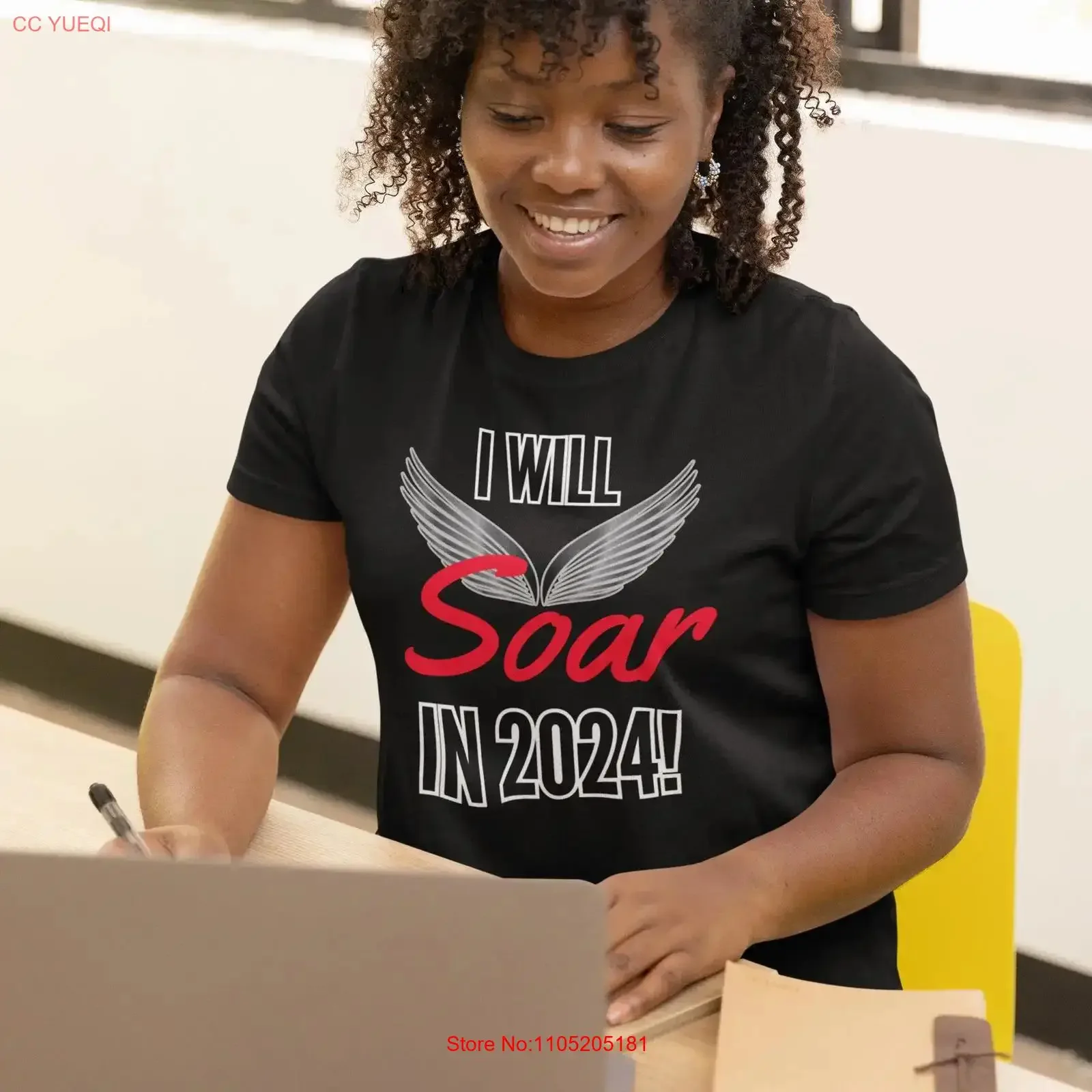 I Will Soar In 2024 T shirt vintage Washed Versatile Soft Stretched Comfortable Casual Top For Everyday Wear graphic streetwear