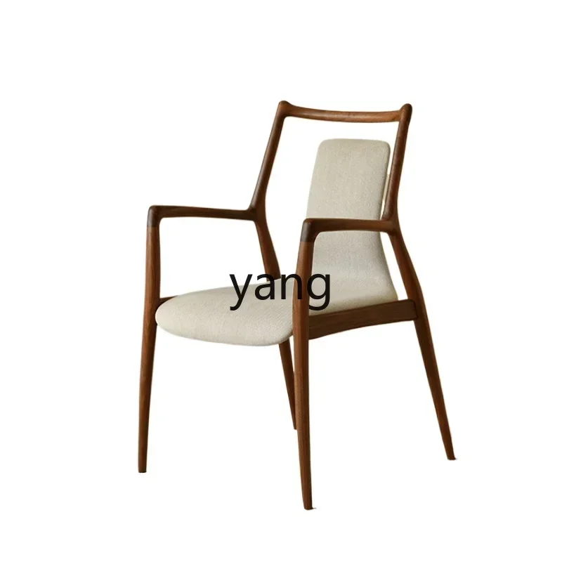 

L'm'm Solid Wood Dining Chair Balcony Home Tea Room Master Chair New Chinese Tea Making Chair