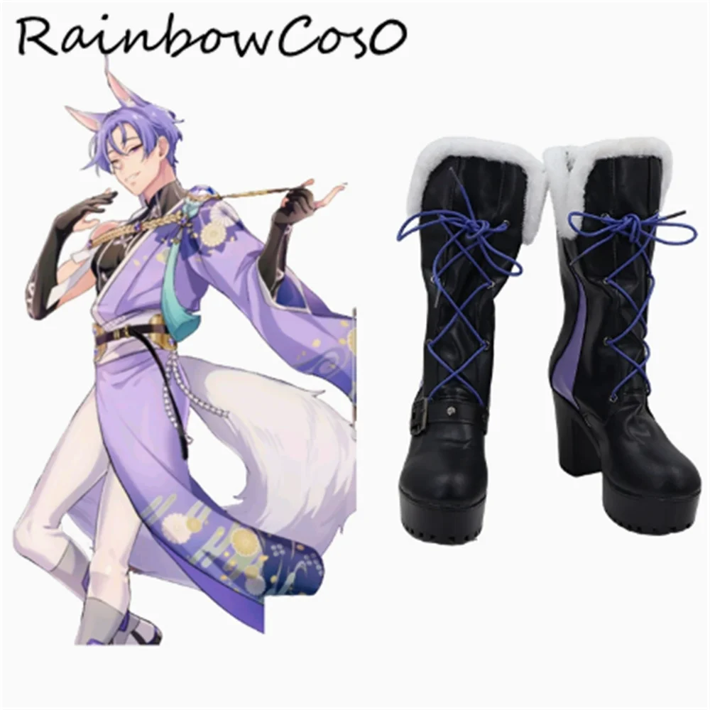 

Kuya Nu Carnival Cosplay Shoes Boots Game Anime Party Halloween RainbowCos0 W4902