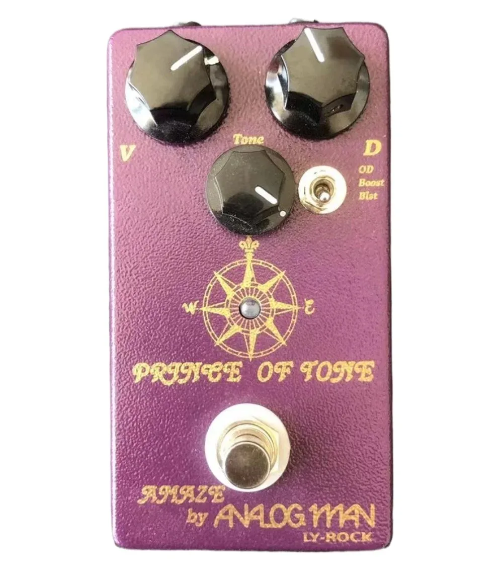 LY-ROCK POT Guitar Effect Pedal Overdrive Distortion Guitar Pedal, Prince of Tone for Guitar Accessories