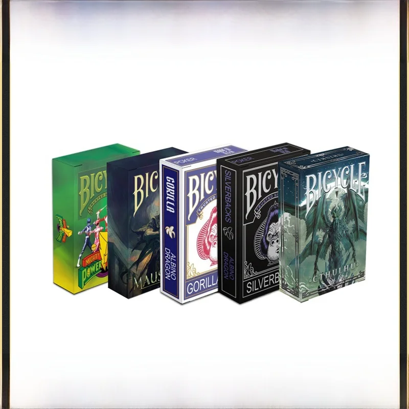 cartas-de-poker-ckb-bicycle-white-flower-dragon-gorilla-back-arkham-cemetery-cartas-coleccionables-para-juegos-y-entretenimiento