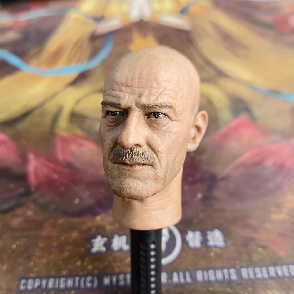 1/6 Bryan Cranston chemia nauczyciel głowa Sculpt Model pasuje do 12 \'\'COOMODEL Worldbox figurka