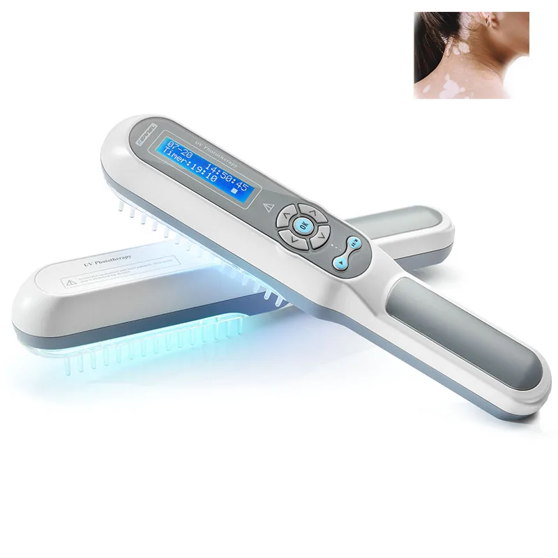 KN-4003BL UVB Phototherapy Lamp Digital Timer Treatment for Leucoderma Psoriasis Pityriasis Rosea Eczema Vitiligo