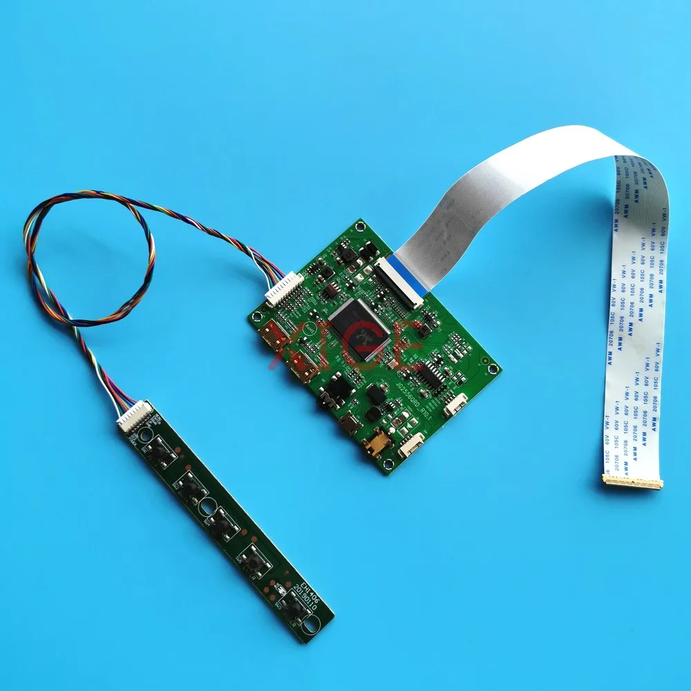 

Для LP156WFG LM156LF2F01 B156HAT01 N156HRA B156HAN08 NV156FHM плата контроллера DIY Kit 1920x1080 2Mini-HDMI ЖК-экран EDP-40Pin