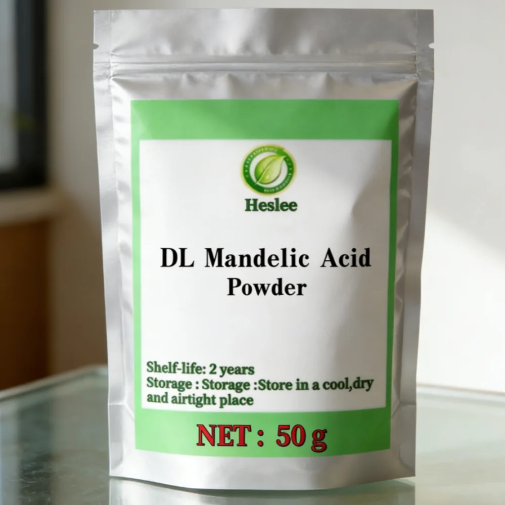 DL Mandelic Acid Powder Quality Cosmetic Raw Material for Facial Skincare Products
